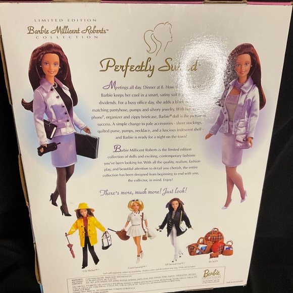Barbie Perfectly Suited,Limited Edition of Millicent Robert’s Collection 1997 - Picture 6 of 10
